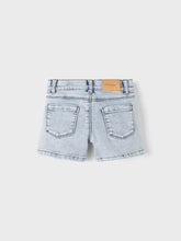 Lil 'Atelier - Ben Loose Denim Shorts 3456-MS - Light Blue Denim